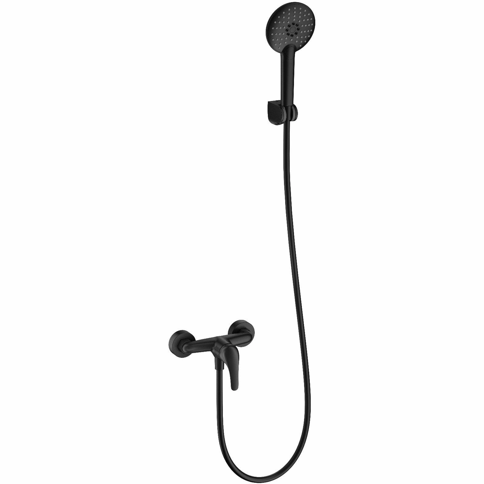 Смеситель для душа Wonzon & Woghand черный матовый, WW-4540-MB