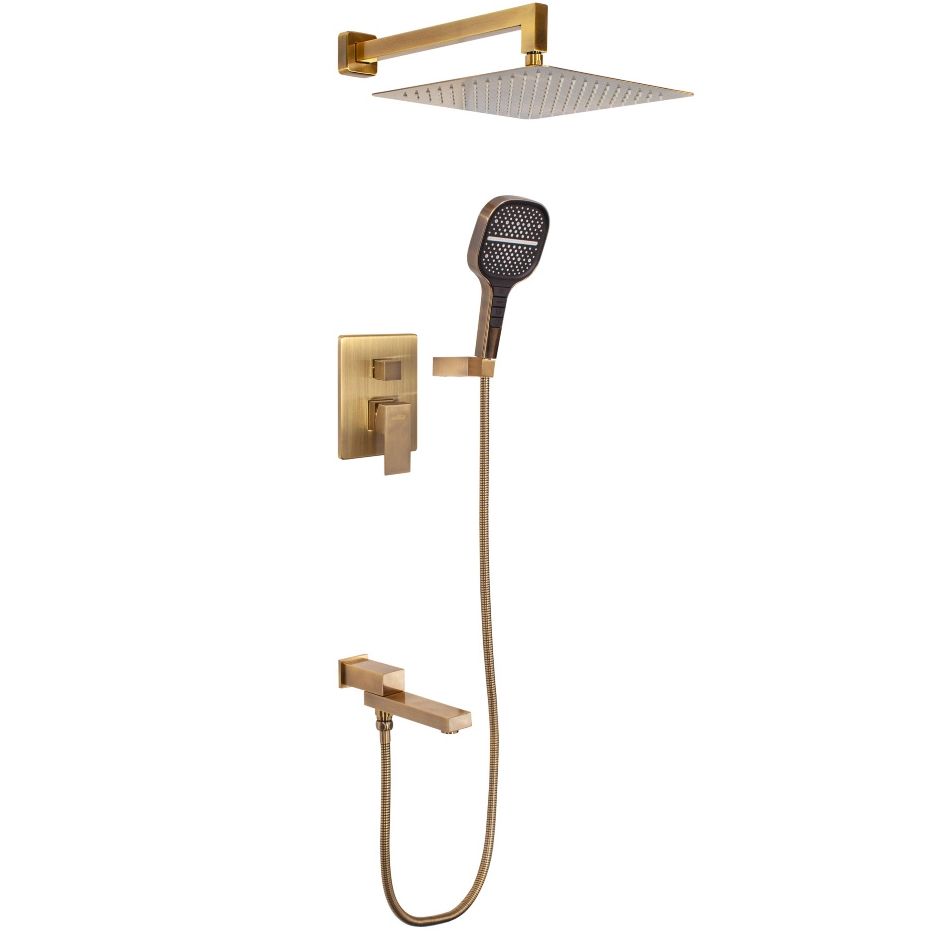 Душевая система Hansberge бронза H6075BR
