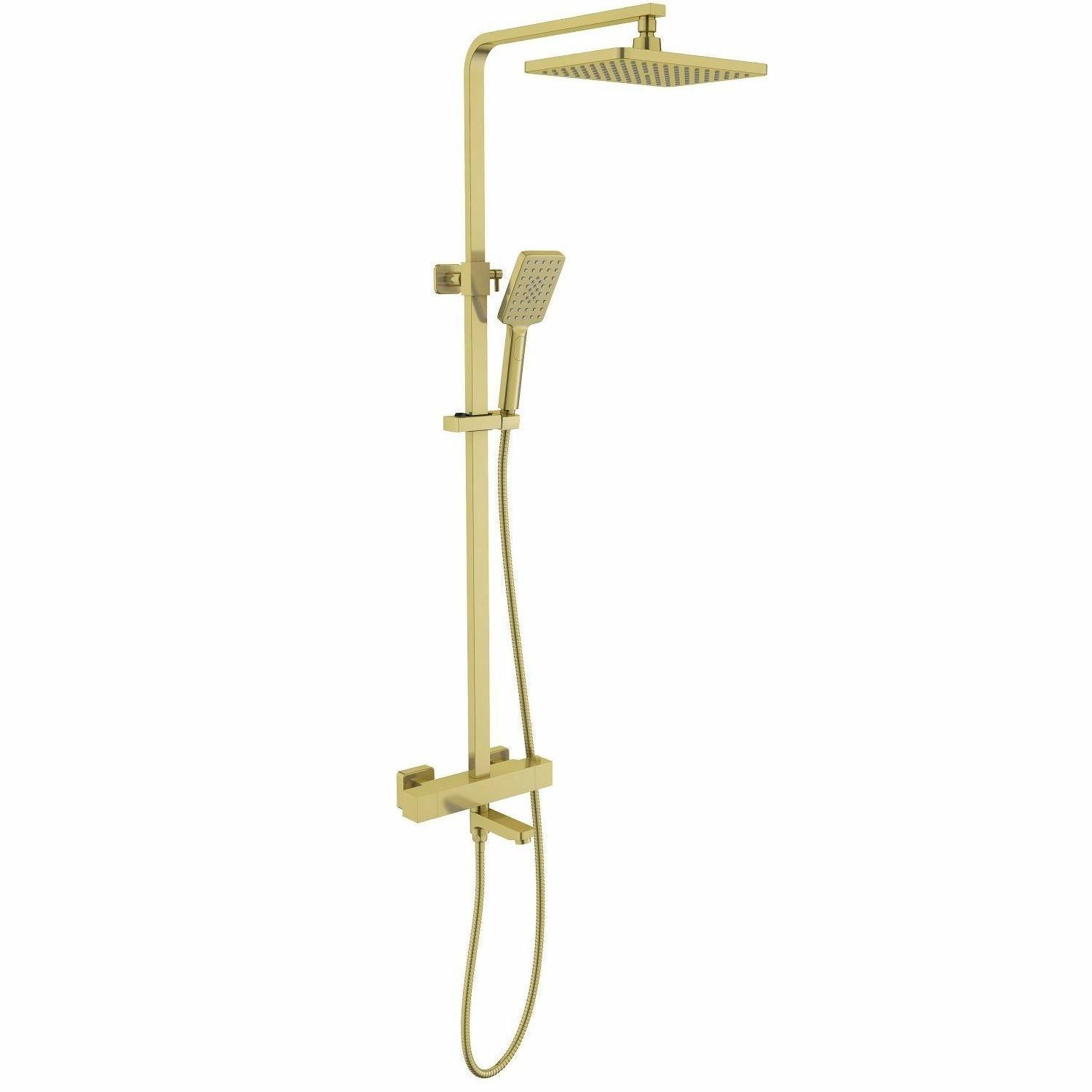 Душевая система Timo Tetra-Thermo Brushed Gold, SX-0169/17