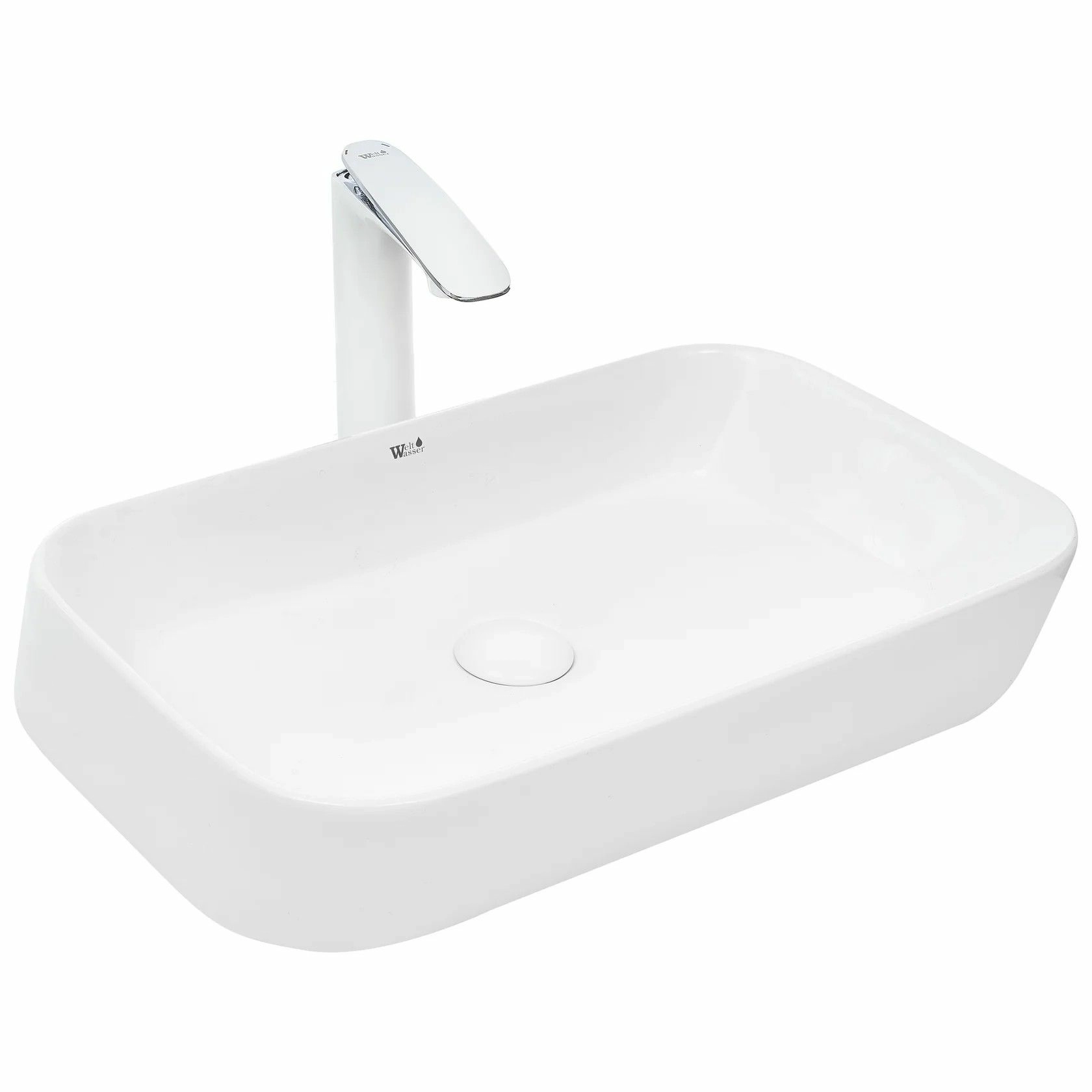 Раковина накладная WeltWasser 55x39, WW ELBACH 2243
