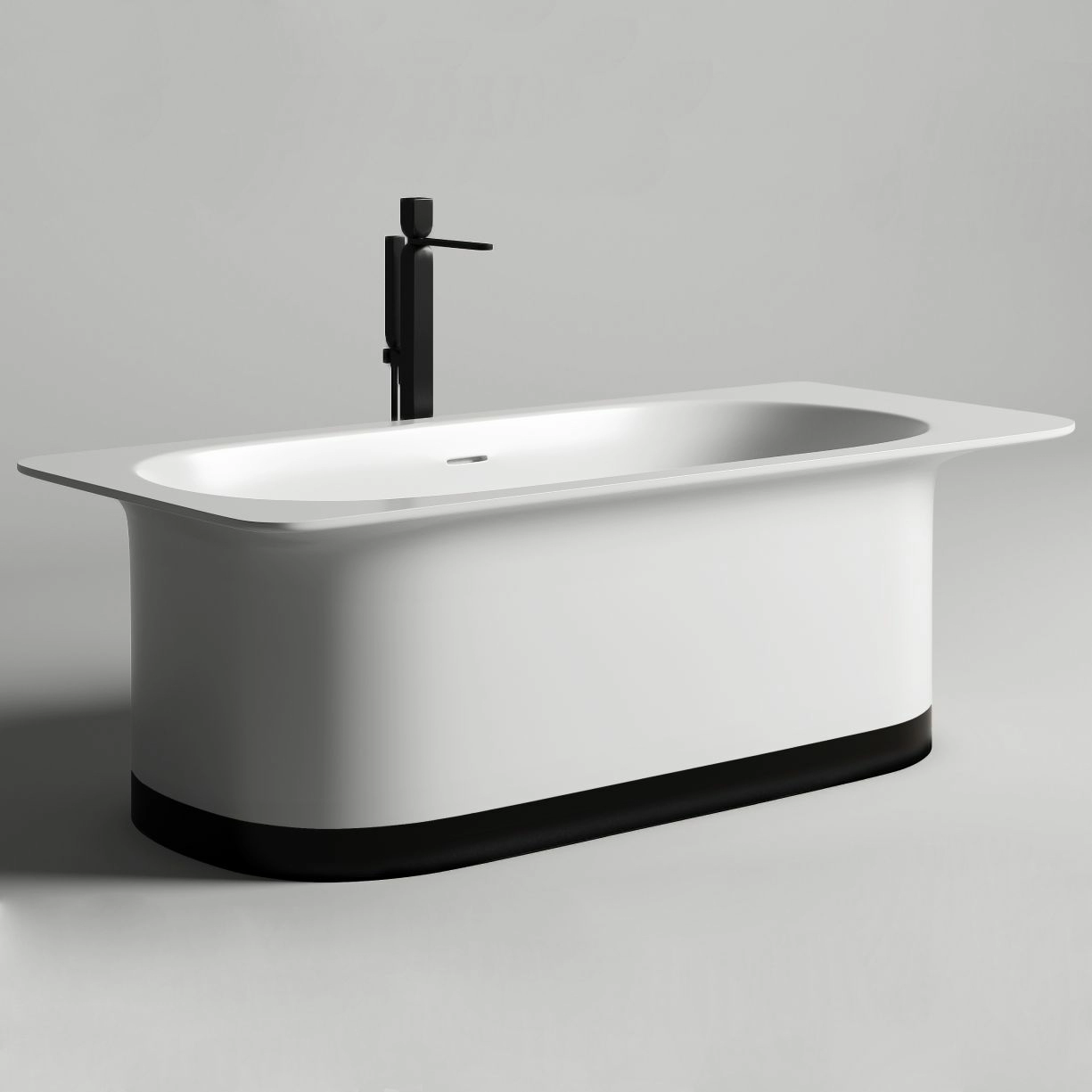  Ванна отдельностоящая Salini Ninfea 180x80 (S-Stone, матовый), 102721M
