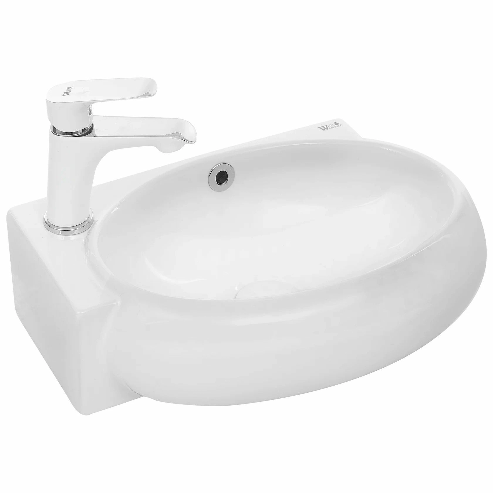 Раковина подвесная WeltWasser 43x29, WW AISBACH 5011