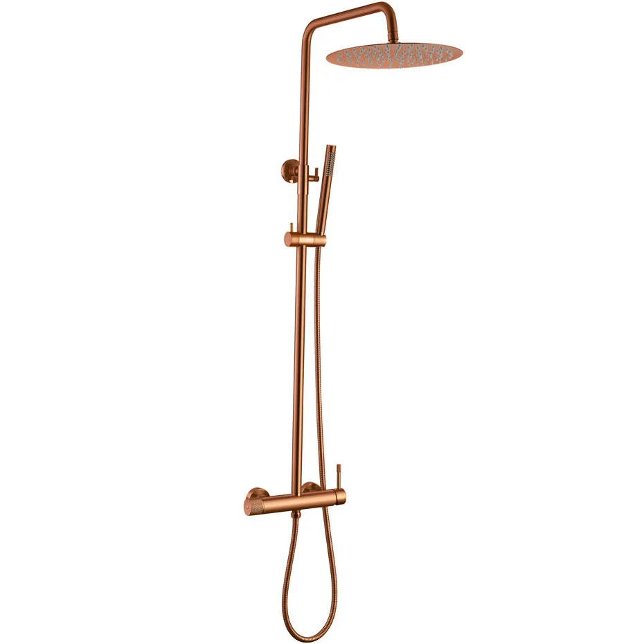 Стойка для душа Boheme Uno Copper Brushed, 468-2-CB