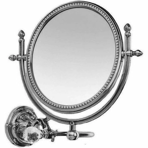 Увеличительное зеркало подвесное Art&Max Barocco Crystal, AM-2109-Cr-C