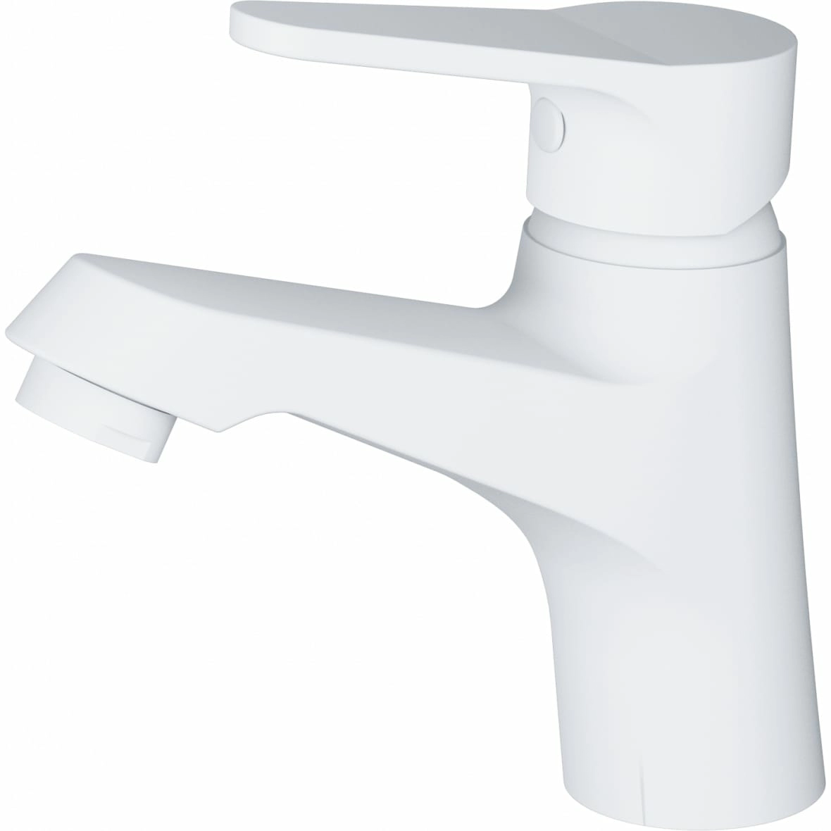 Смеситель для раковины Wonzon & Woghand белый матовый, WW-A40212-MW