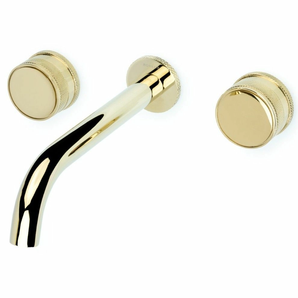 Смеситель из стены на 3 отверстия Boheme Prestige Gold, 152-2-G-PR
