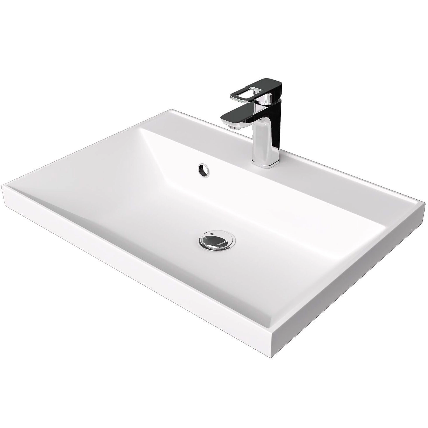 Умывальник Madera Classica 60x45 матовый, 4627173210805