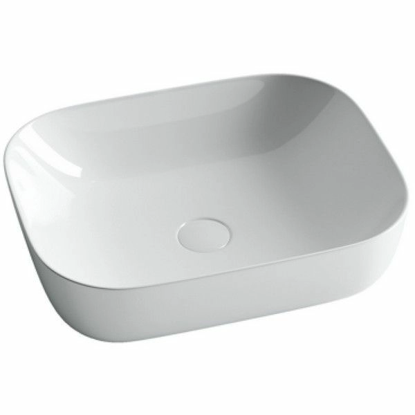 Умывальник чаша накладная прямоугольная CeramicaNova Element 50.5x40.5, CN6008