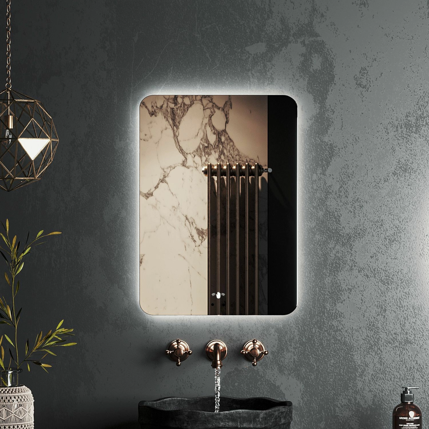 Зеркало Roxen Bella Smart Touch 50x70, 510055-50ST