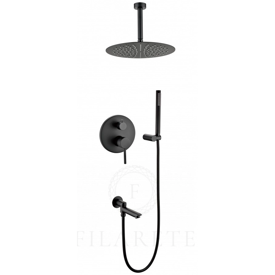 Душевая система скрытого монтажа Filarete Roun FL1022BL