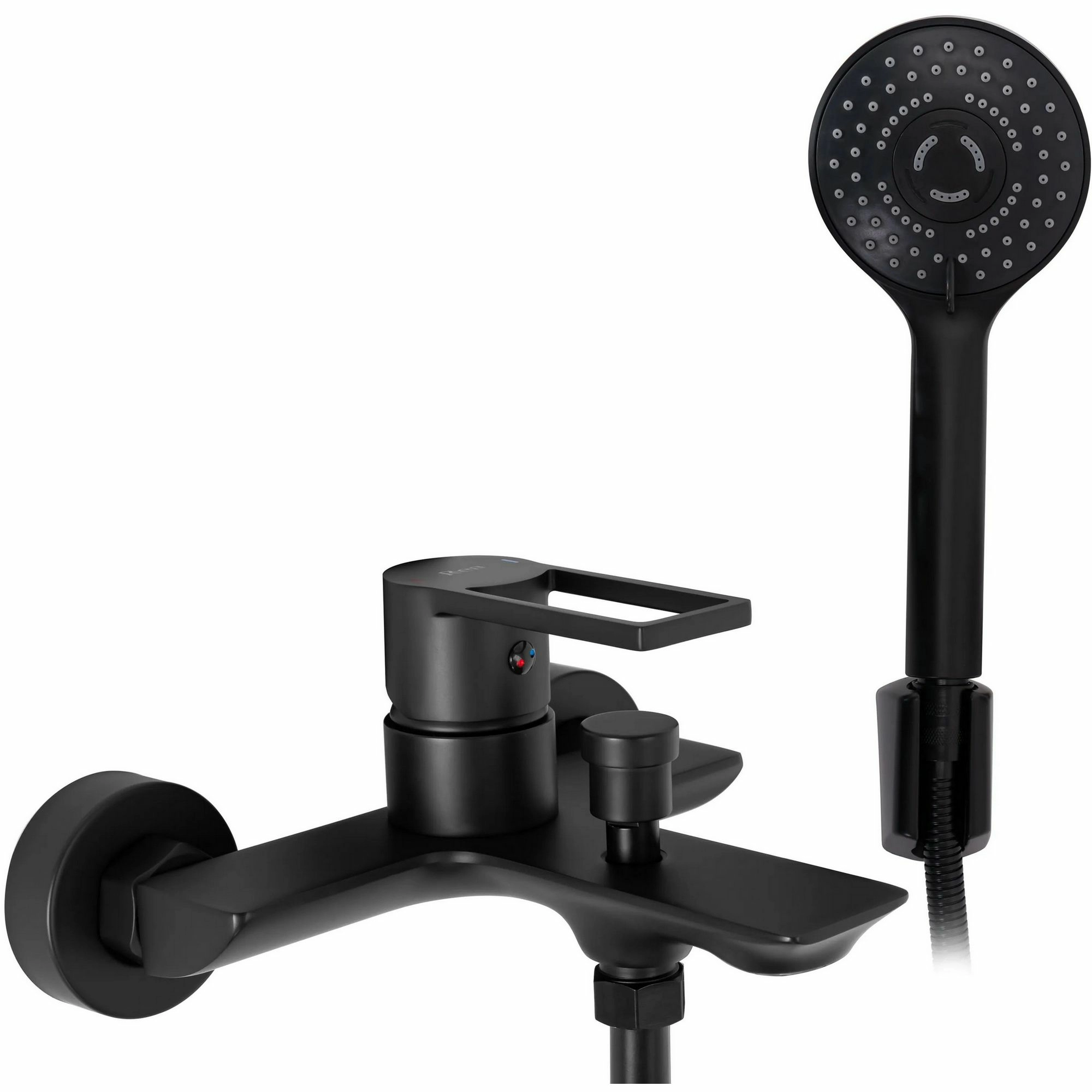 Смеситель для ванны Rea Flip Black, REA-B2003