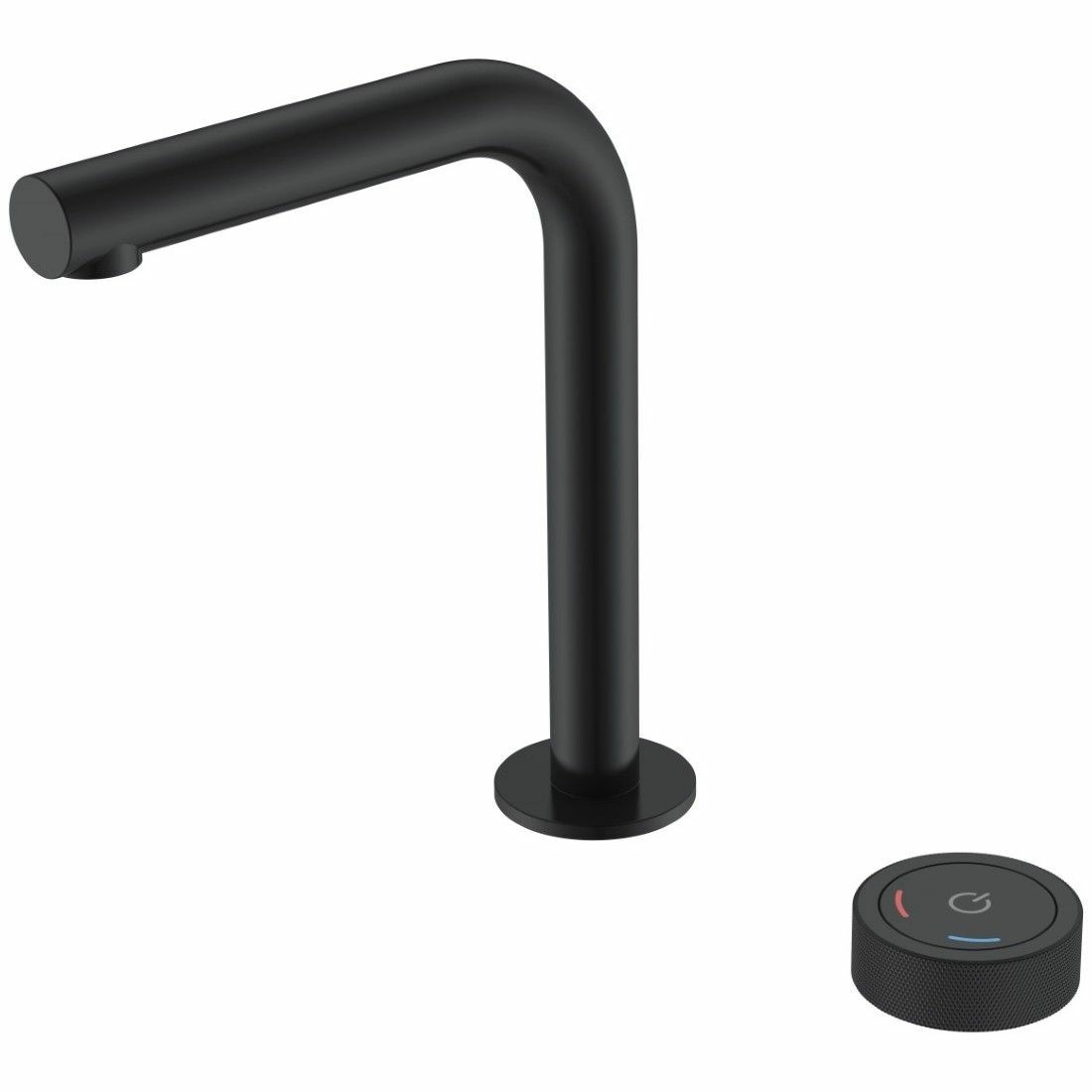 Смеситель автоматический для раковины Boheme Tech Black, 158-B