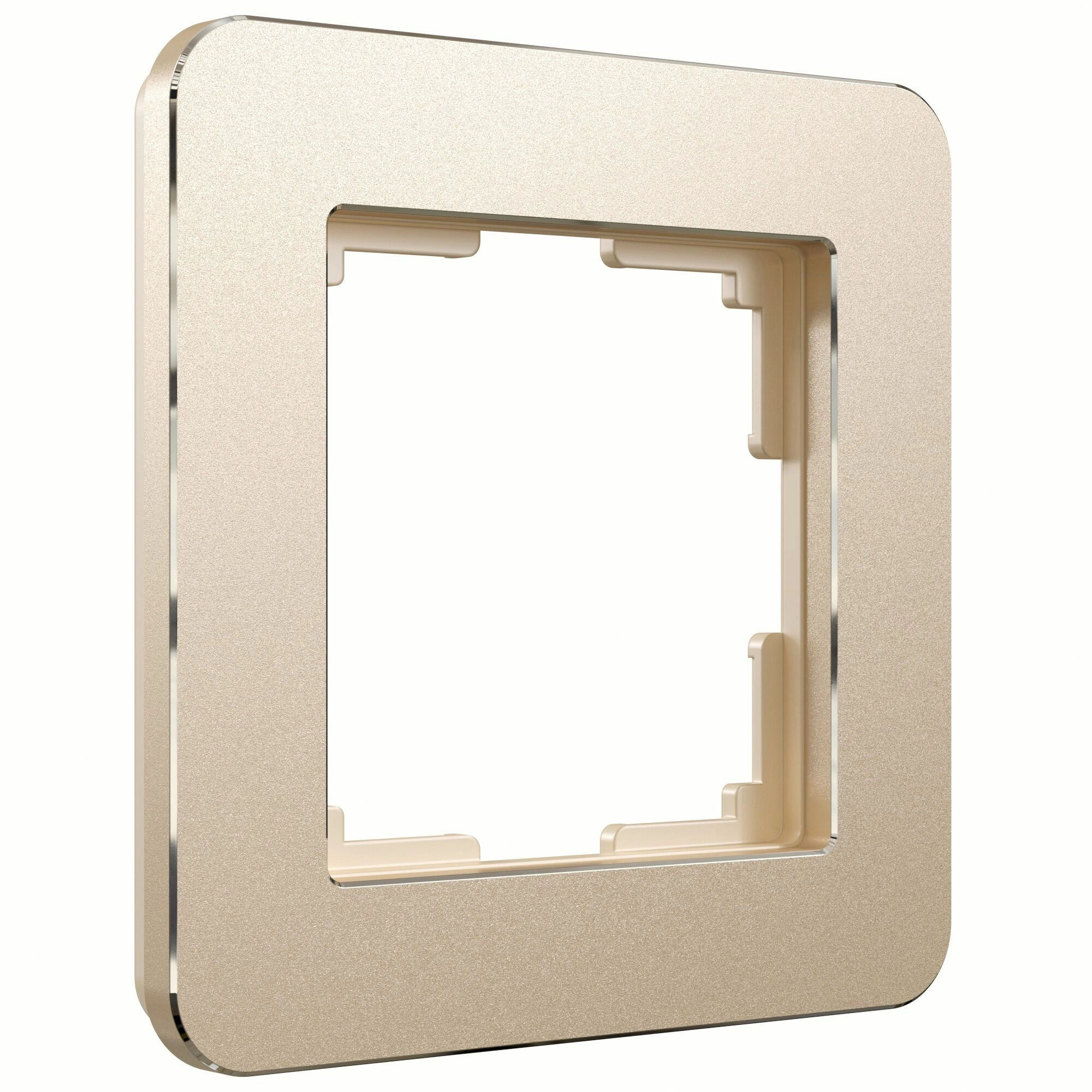 Рамка на 1 пост Werkel Platinum W0012611 (шампань)