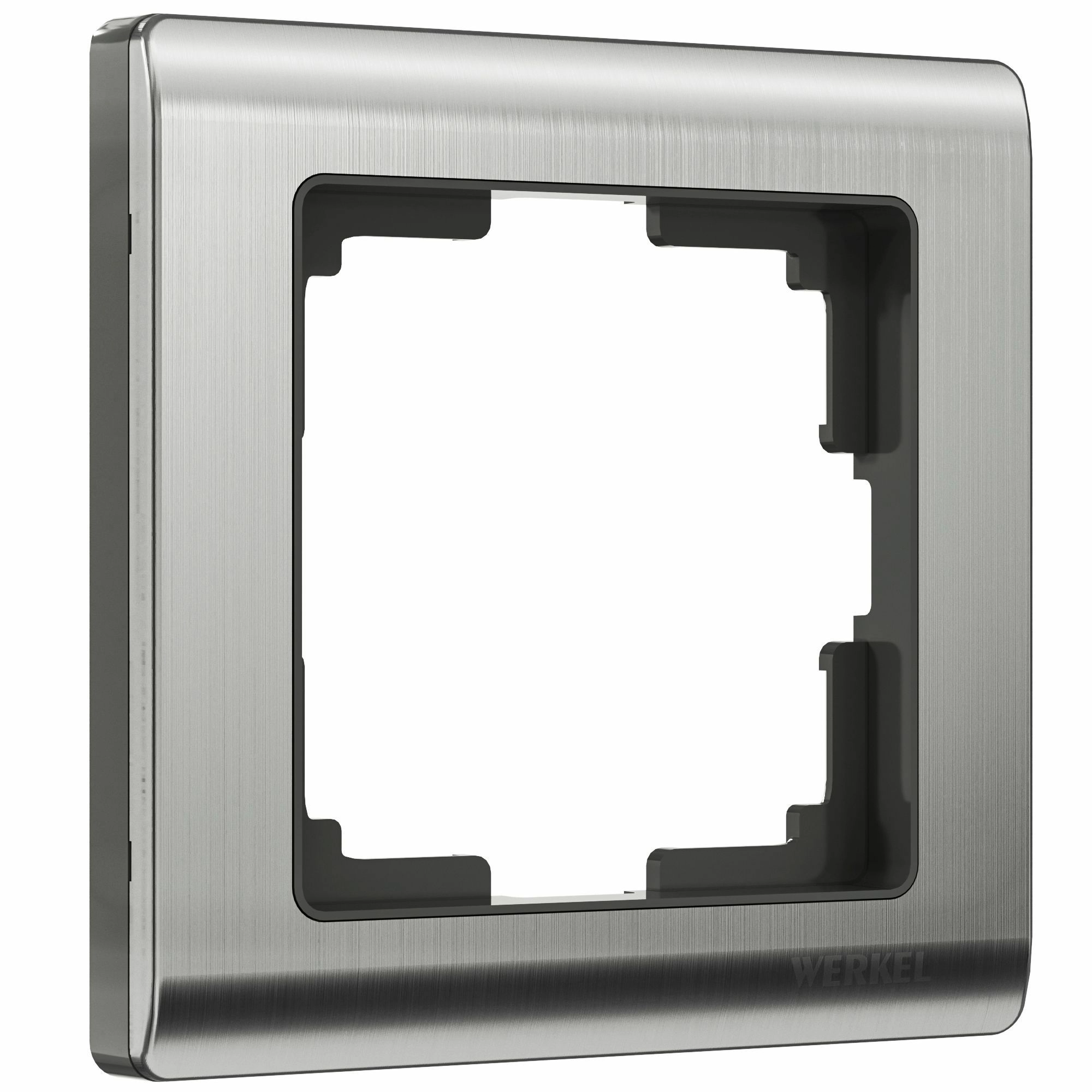 Рамка на 1 пост Werkel Metallic W0011602 (глянцевый никель)