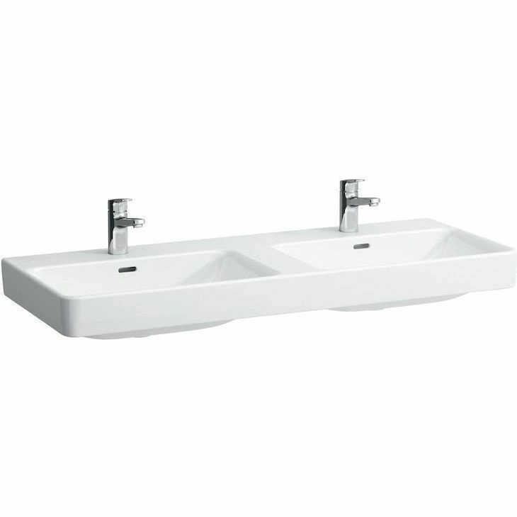 Двойная раковина-столешница Laufen Pro S 120х46, 8.1496.6.000.104.1