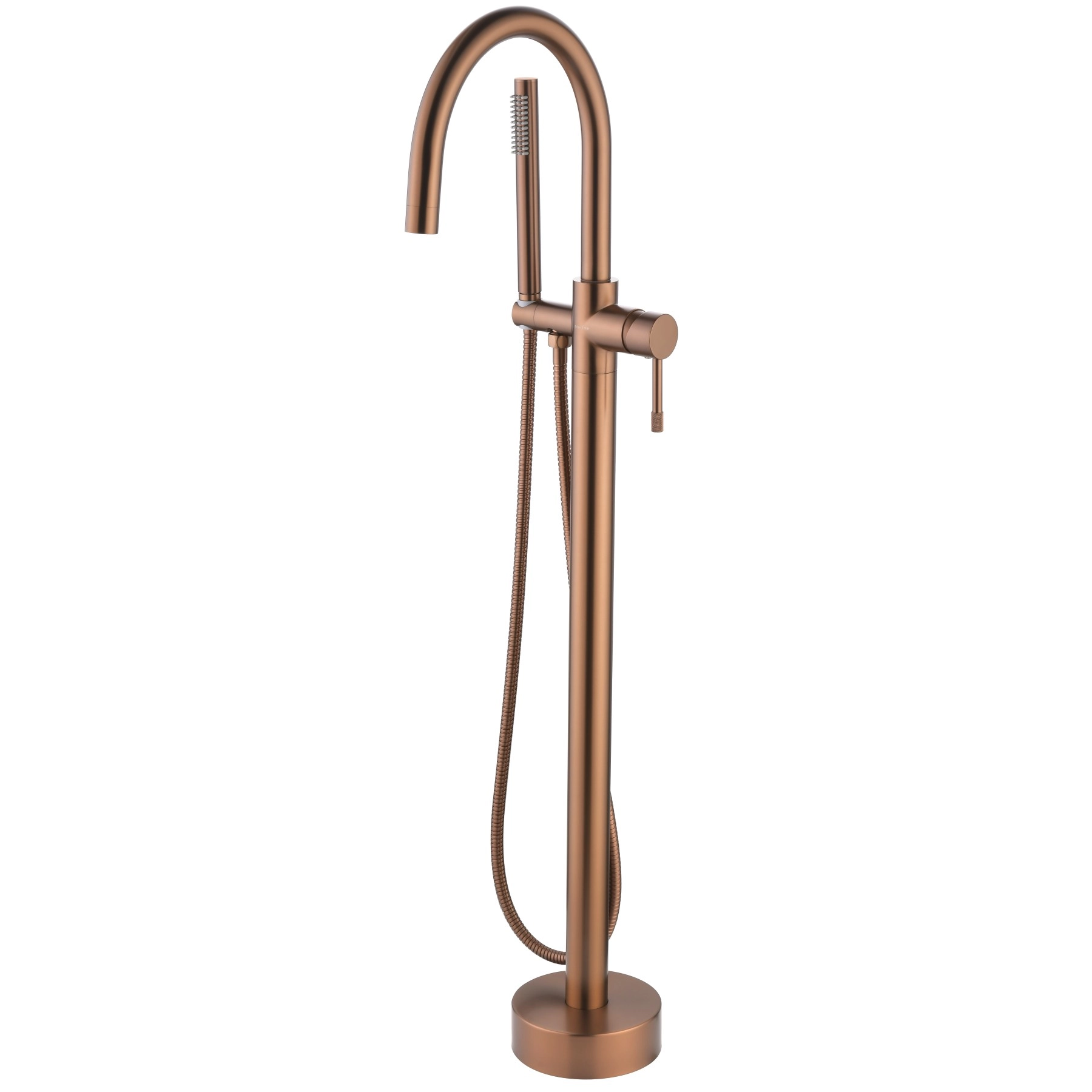 Смеситель напольный Boheme Uno Copper Brushed, 469-CB