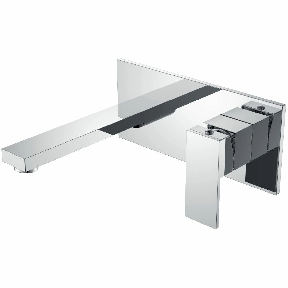Смеситель для умывальника Boheme Qubic Chrome, 475-CR