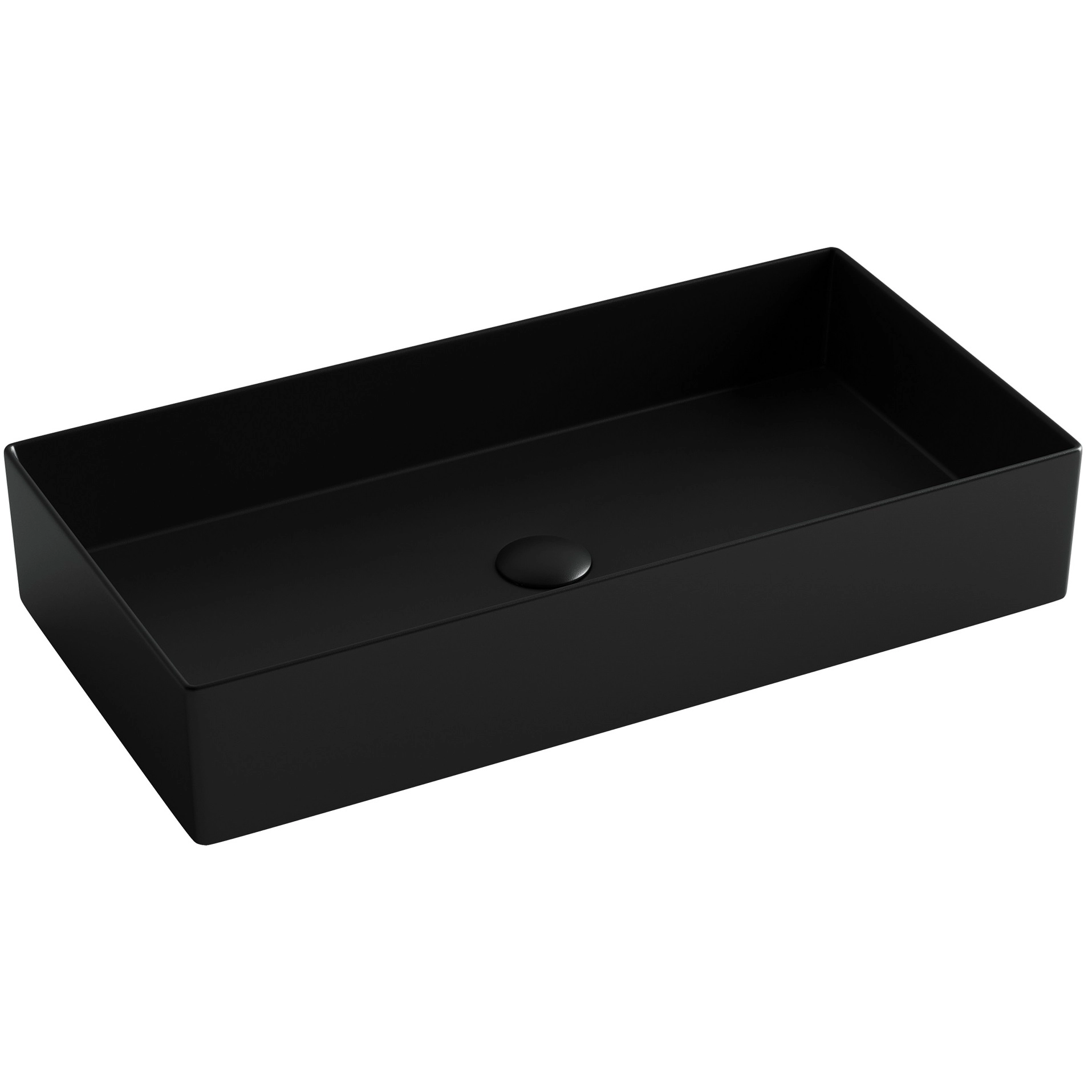 Умывальник чаша накладная прямоугольная CeramicaNova Element 70.1x36.1, CN6071MB