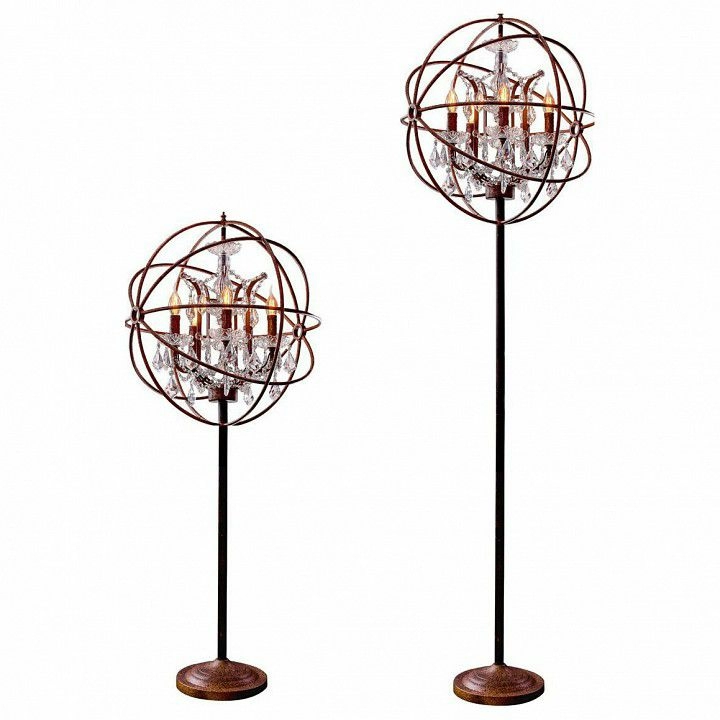 Торшер Loft it Foucaults orb crystal LOFT1897FT