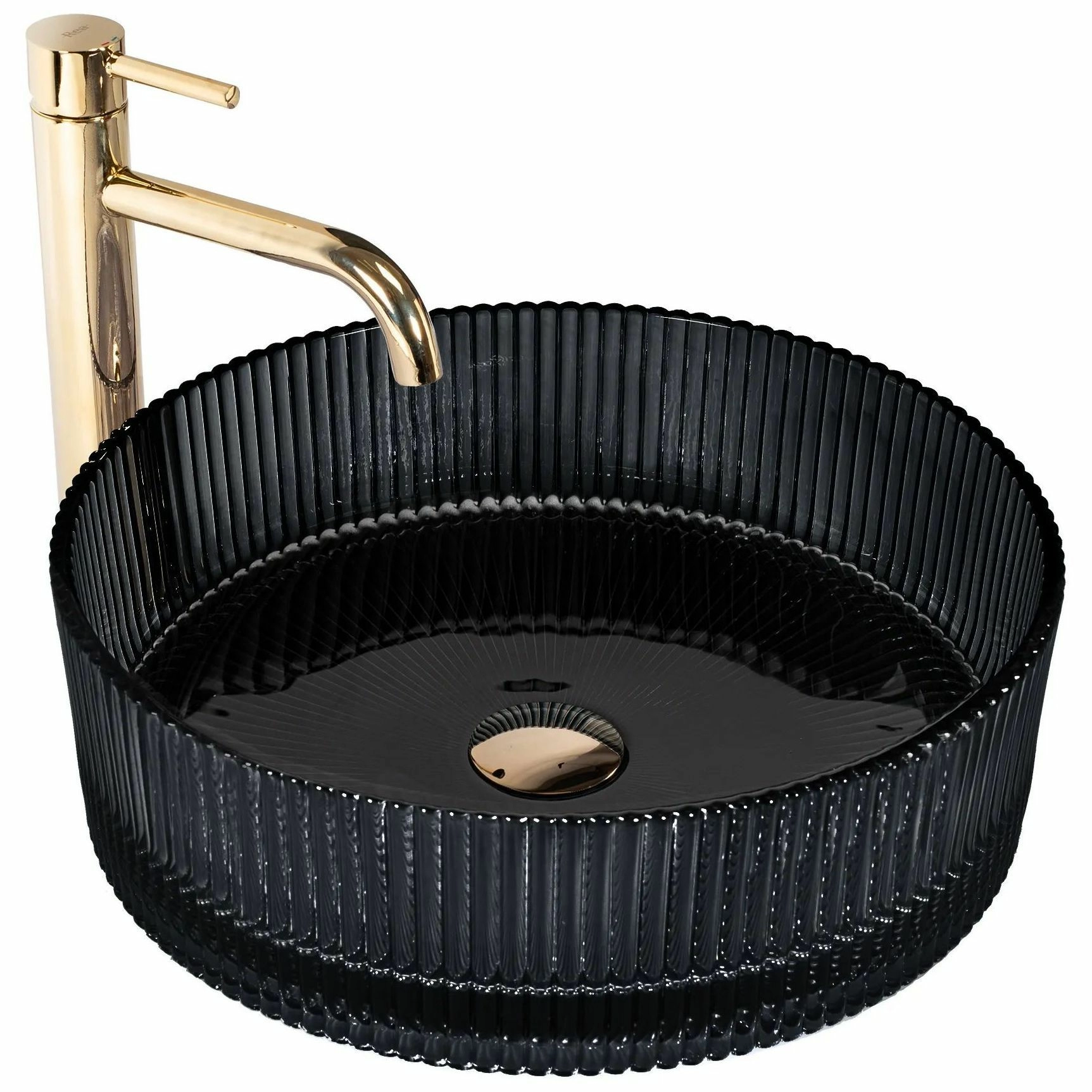 Умывальник Rea Ingrid Black 39.5x39.5, REA-U6800