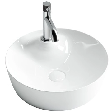 Умывальник чаша накладная круглая CeramicaNova Element 43.5x43.5, CN6014