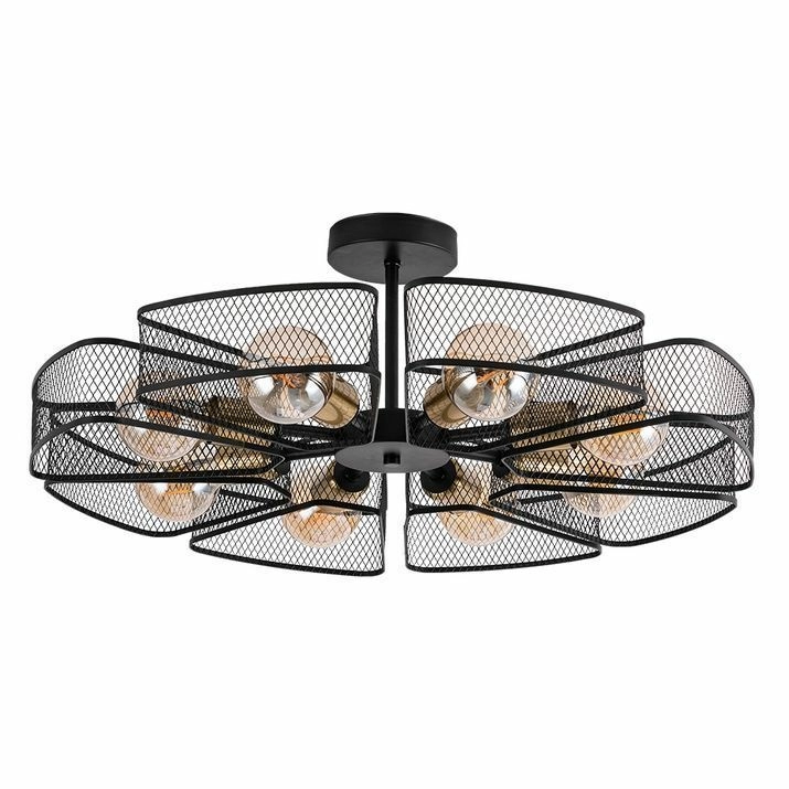 Потолочная люстра Arte Lamp Maasym, A7044PL-8BK