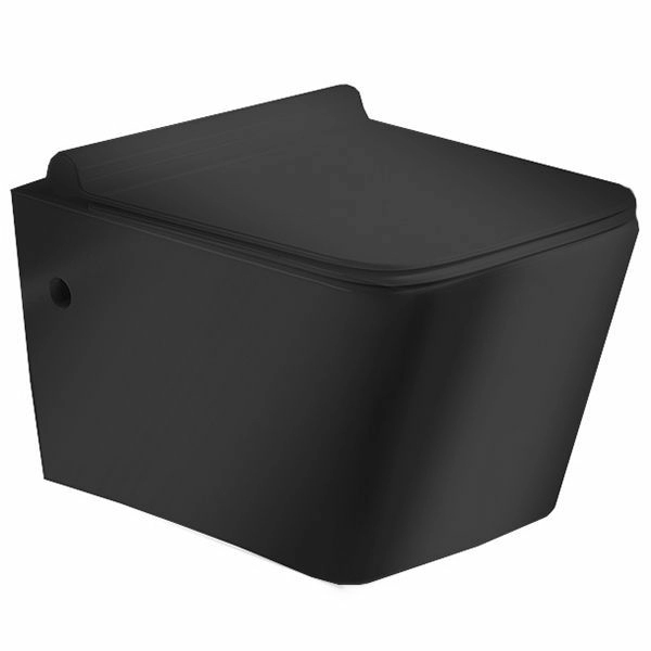 Унитаз подвесной безободковый Santiline, SL-5004MB