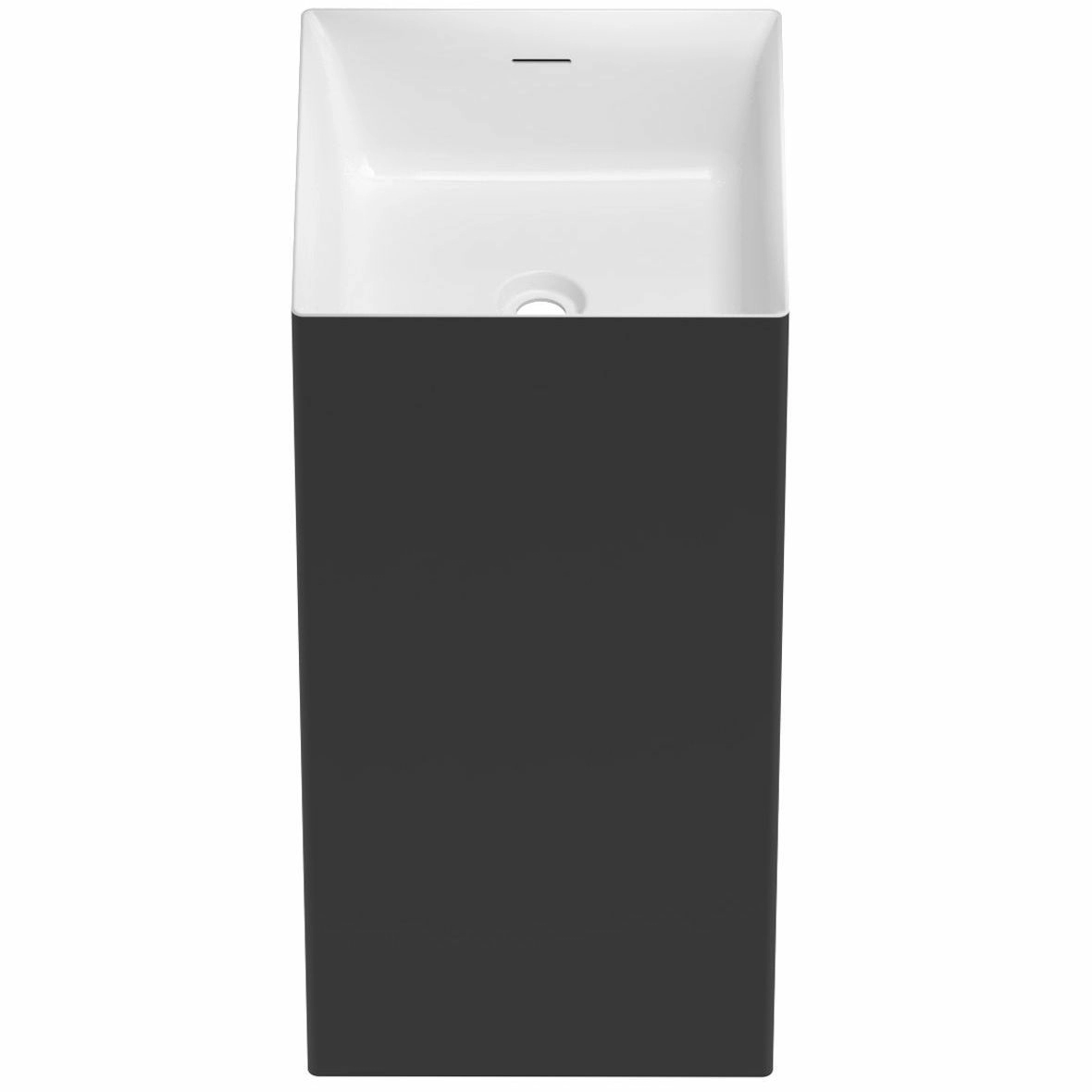 Напольная акриловая раковина Wellsee Pure BY Wellsee 40x40, 230713000