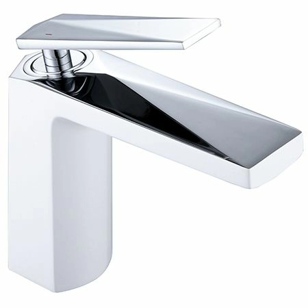 Смеситель для умывальника Boheme Venturo White/Chrome, 371-W