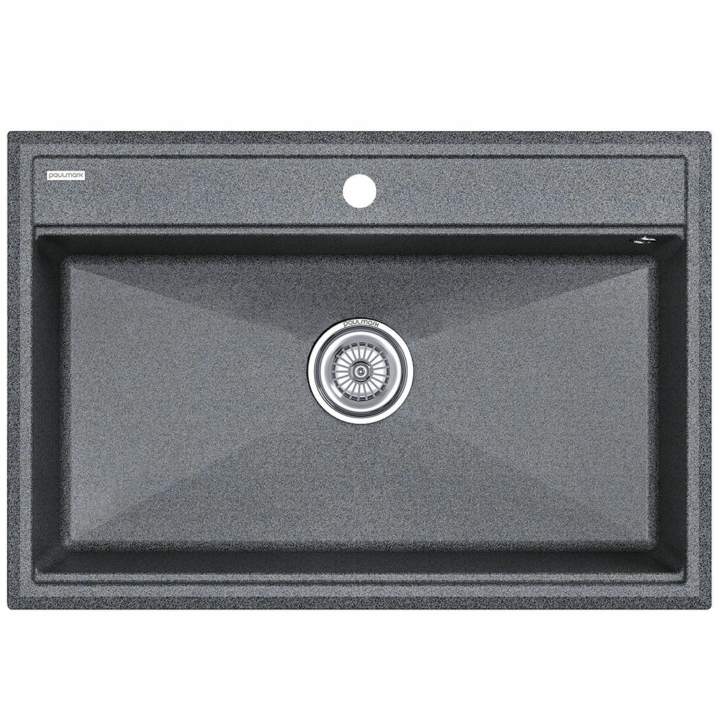 Мойка Paulmark Stepia 80 графит, PM117551-DG