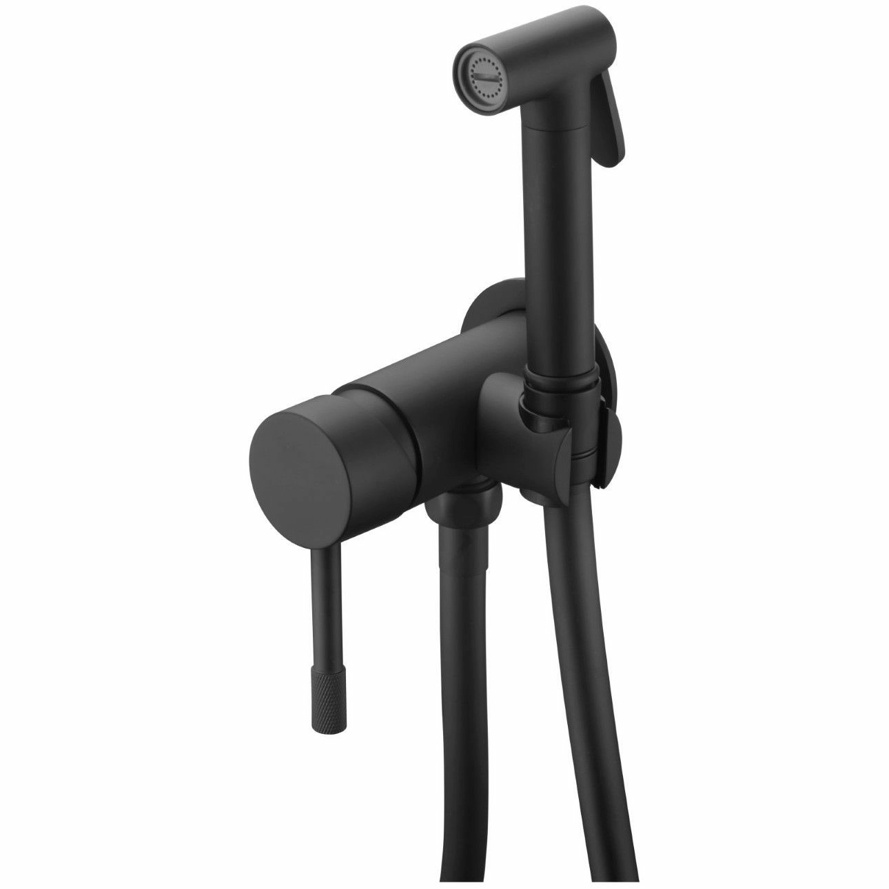 Смеситель гигиенический Boheme Uno Black, 467-B