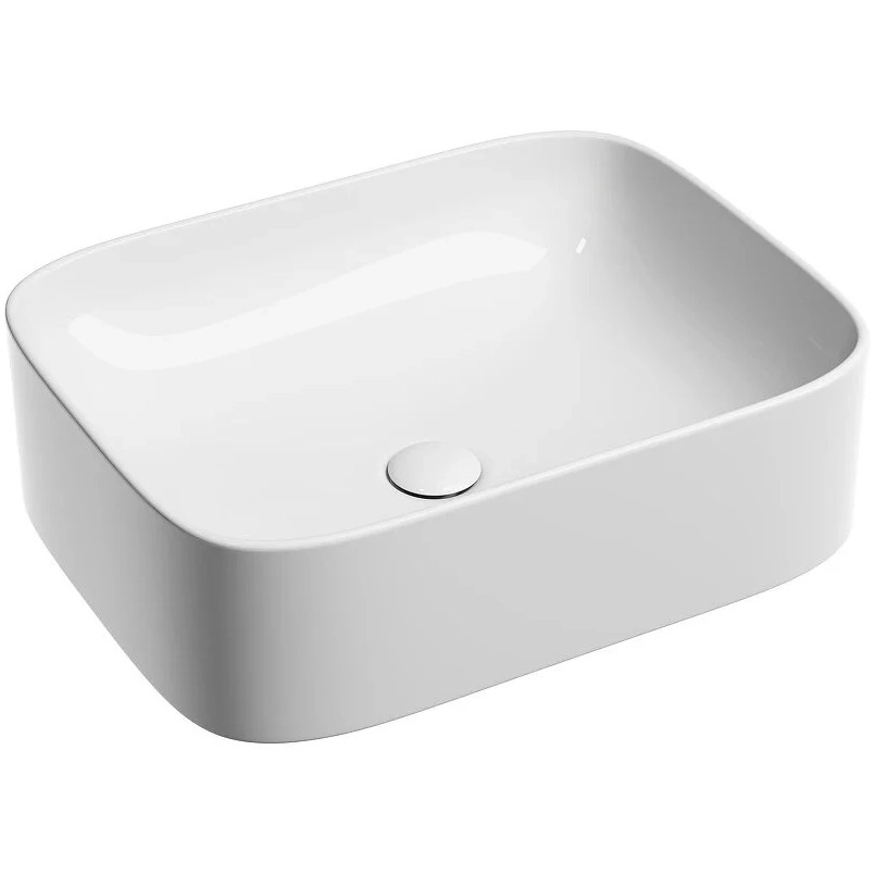 Умывальник чаша накладная прямоугольная CeramicaNova Element 50.5x38.5, CN6052