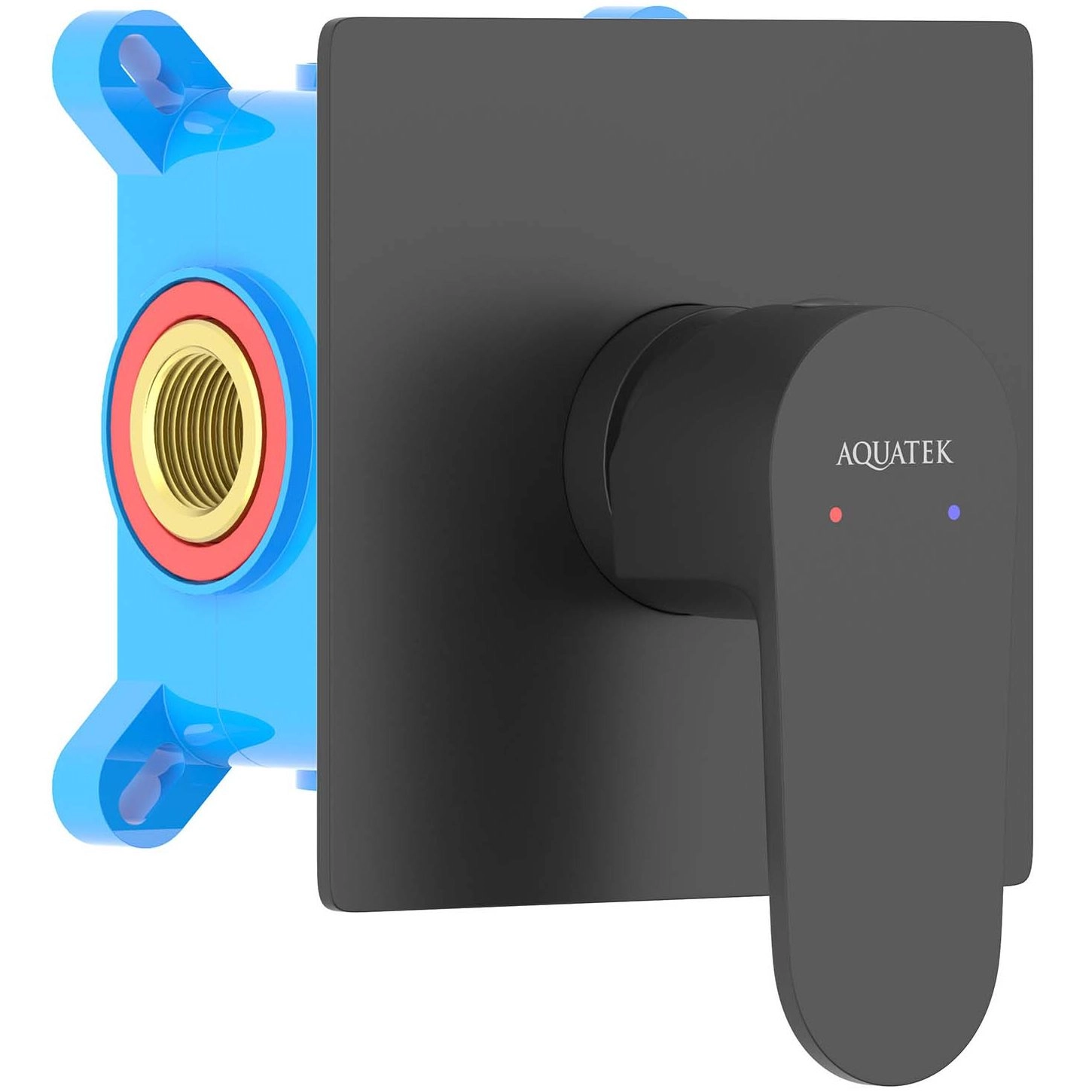 Смеситель для душа 1 режим Aquatek Оберон, AQ1266MB