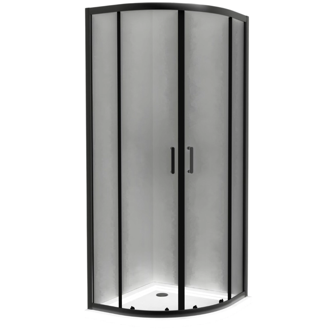 Душевой уголок BelBagno Uno-195 R-2 Nero