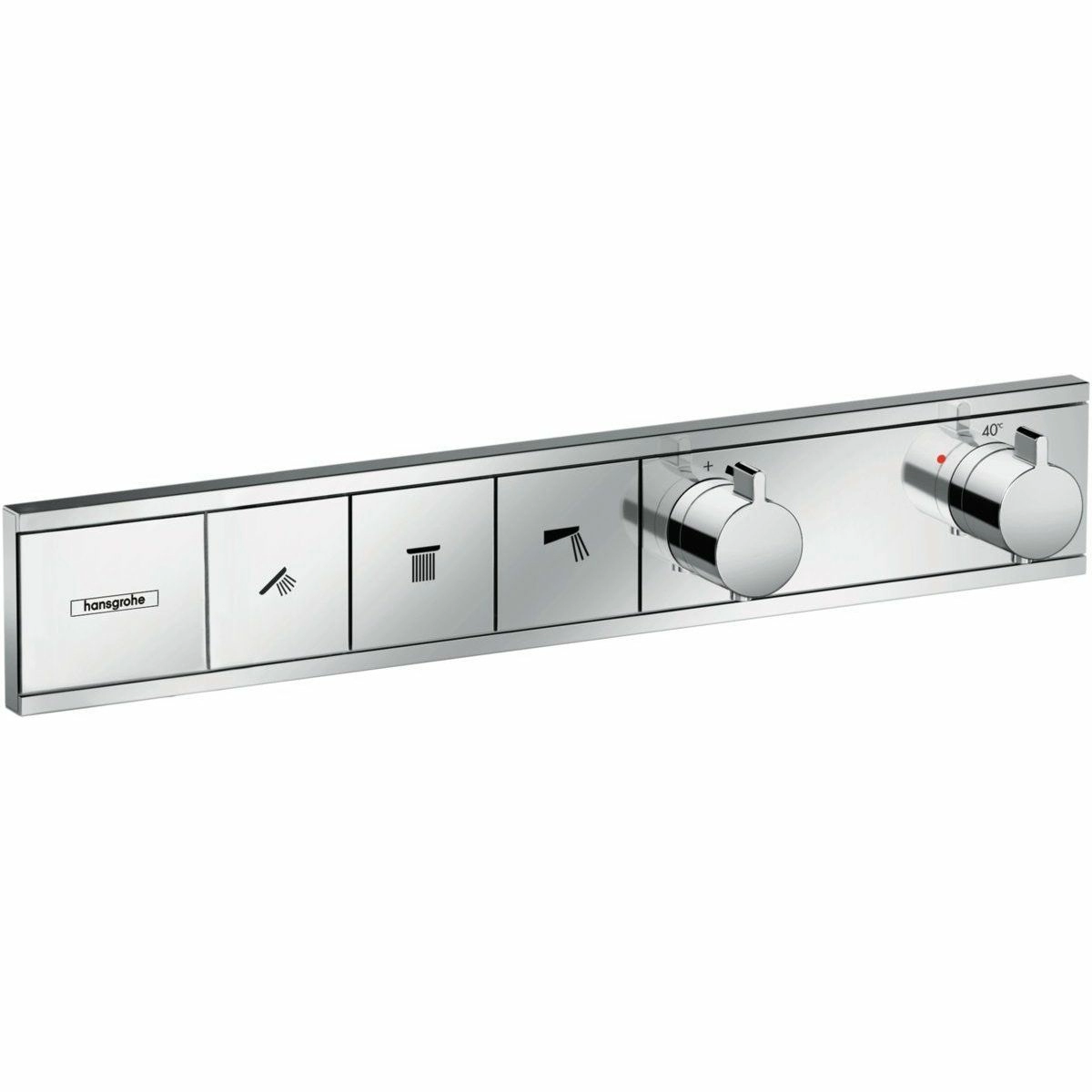 Термостат скрытого монтажа Hansgrohe RainSelect 3 потребителя, 15381000
