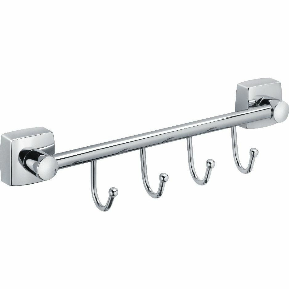 Планка 4 крючка Fixsen Kvadro, FX-61305B-4