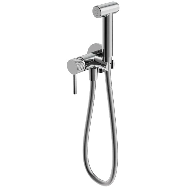 Смеситель с гигиеническим душем Milleau Tissage, ML12056BK-CR