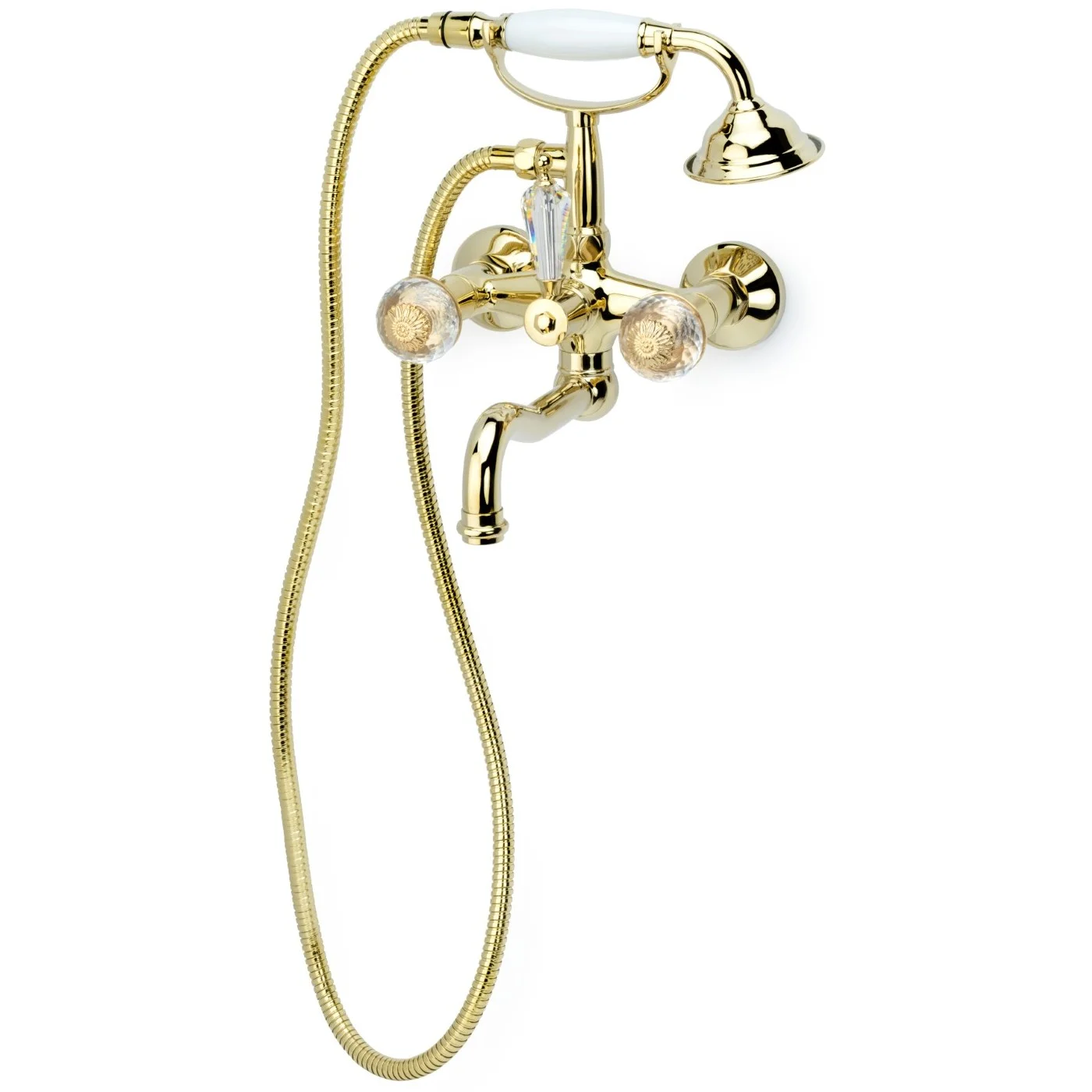 Смеситель для ванны Boheme Flora Gold, 293