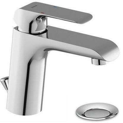 Смеситель для умывальника без донного клапана Ravak Flat FL 013.00, X070117