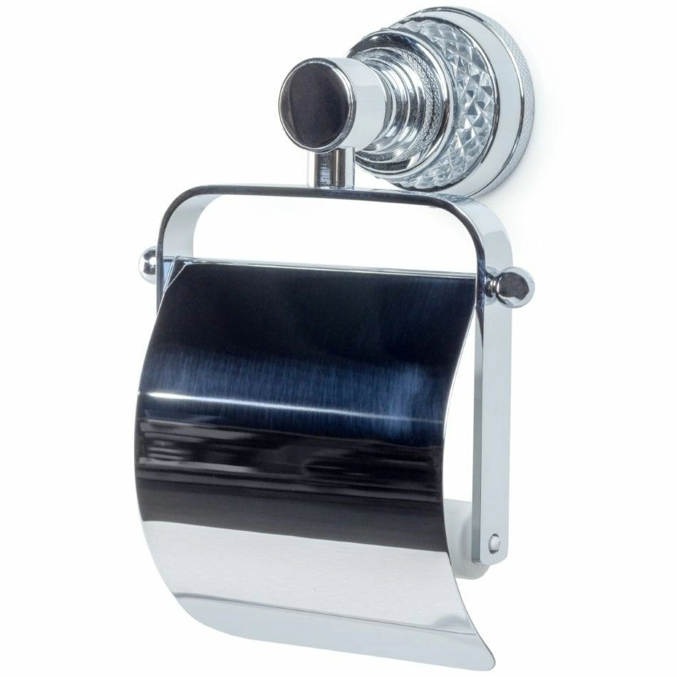 Держатель туалетной бумаги с крышкой Boheme Aura Chrome, 10241-CR