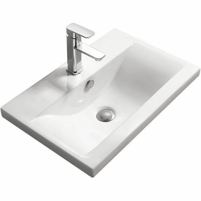 Раковина керамическая Santiline 81x39.5, SL-2101 (80)