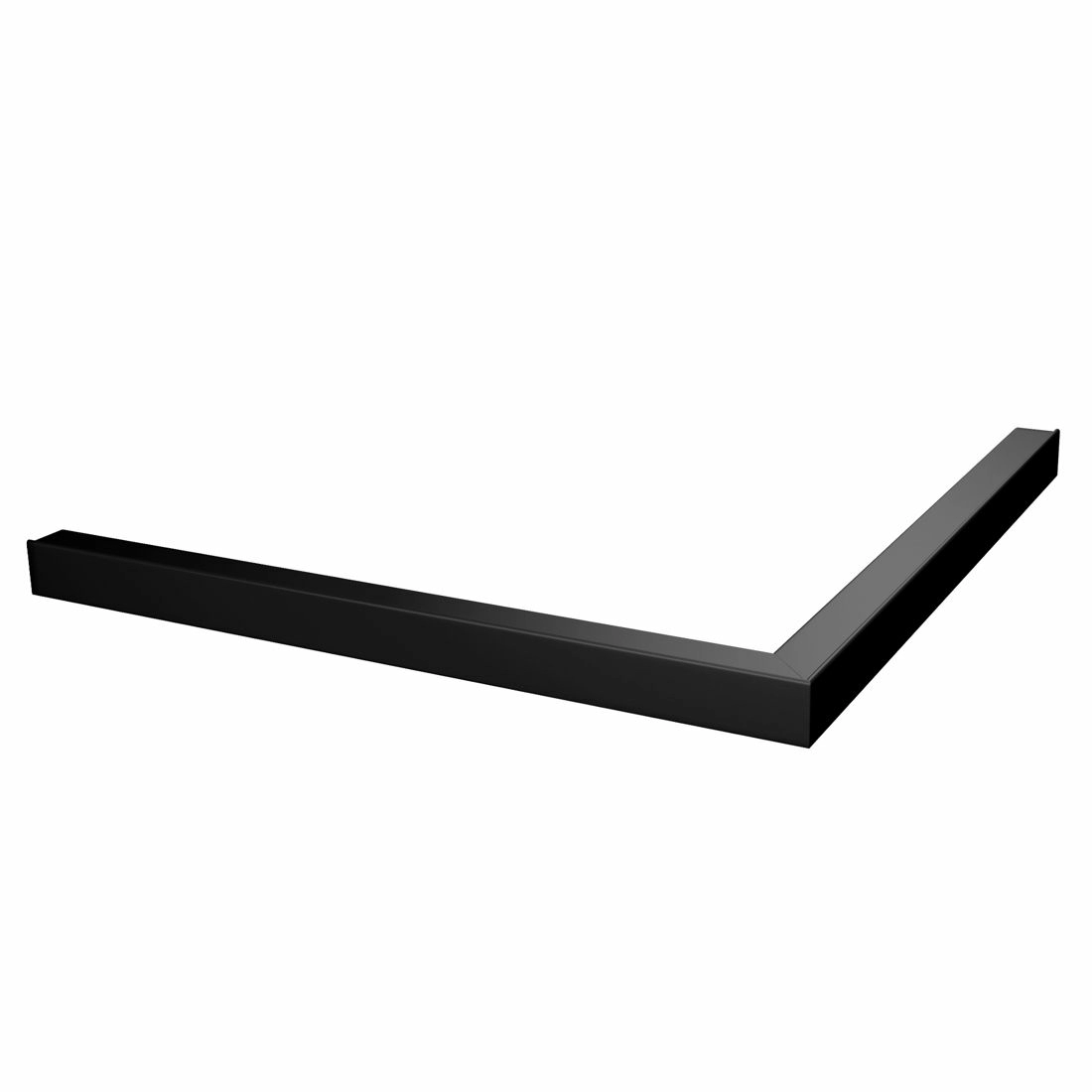 Декоративный профиль под душевое ограждение черный матовый Iddis Slide, SLI5BS0i22