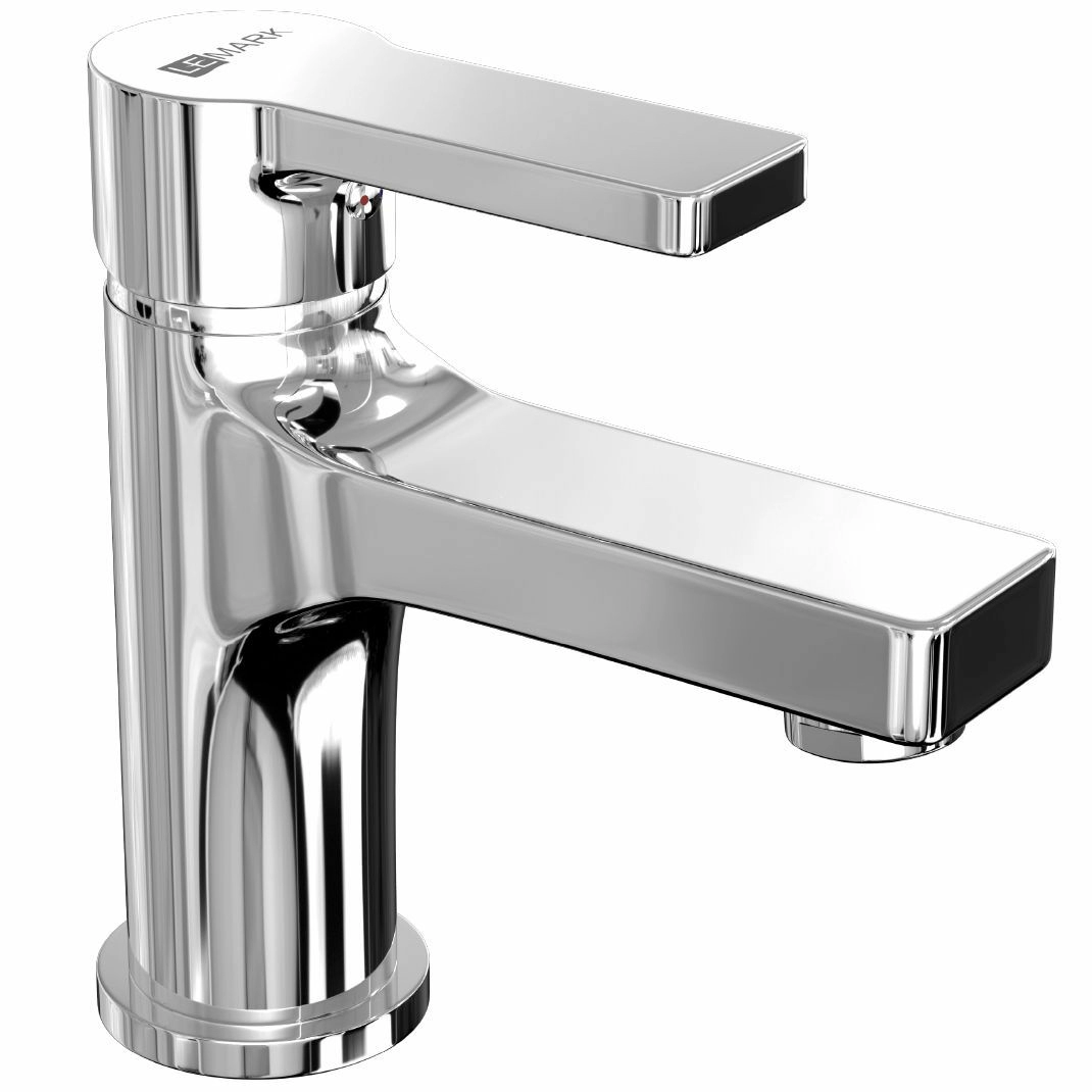 Смеситель для умывальника монолитный Lemark Aura, LM0606CH