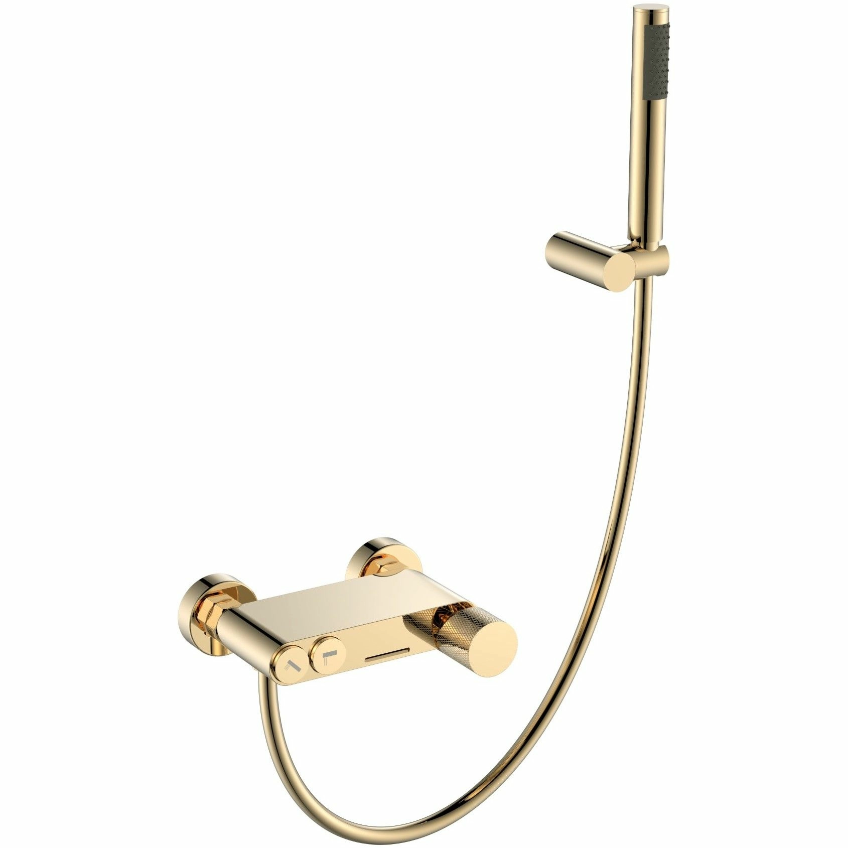 Смеситель для ванны Boheme Stick Diamond Matt Gold, 123-MG