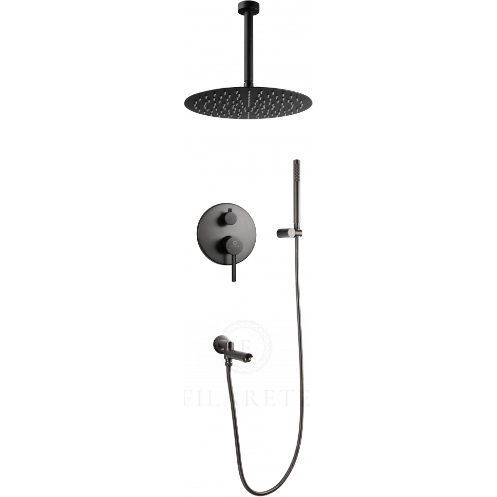 Душевая система скрытого монтажа Filarete Roun FL1022BG
