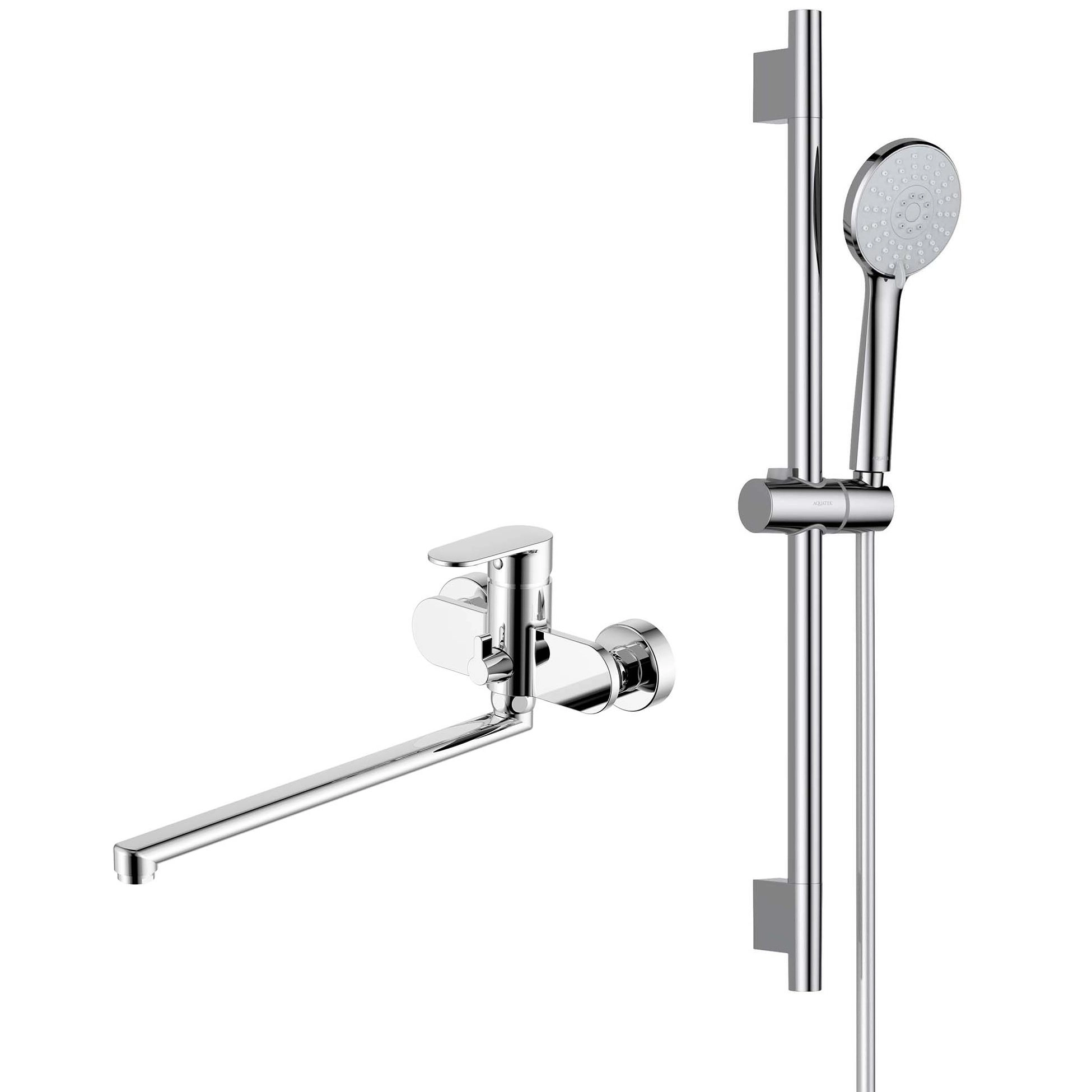 Комплект для ванны Aquatek Ника 2 в 1, AQ1833CR