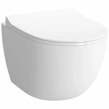 Унитаз подвесной безободковый Vitra Sento, 7748B003-0075 Унитаз подвесной безободковый Vitra Sento, 7748B003-0075
