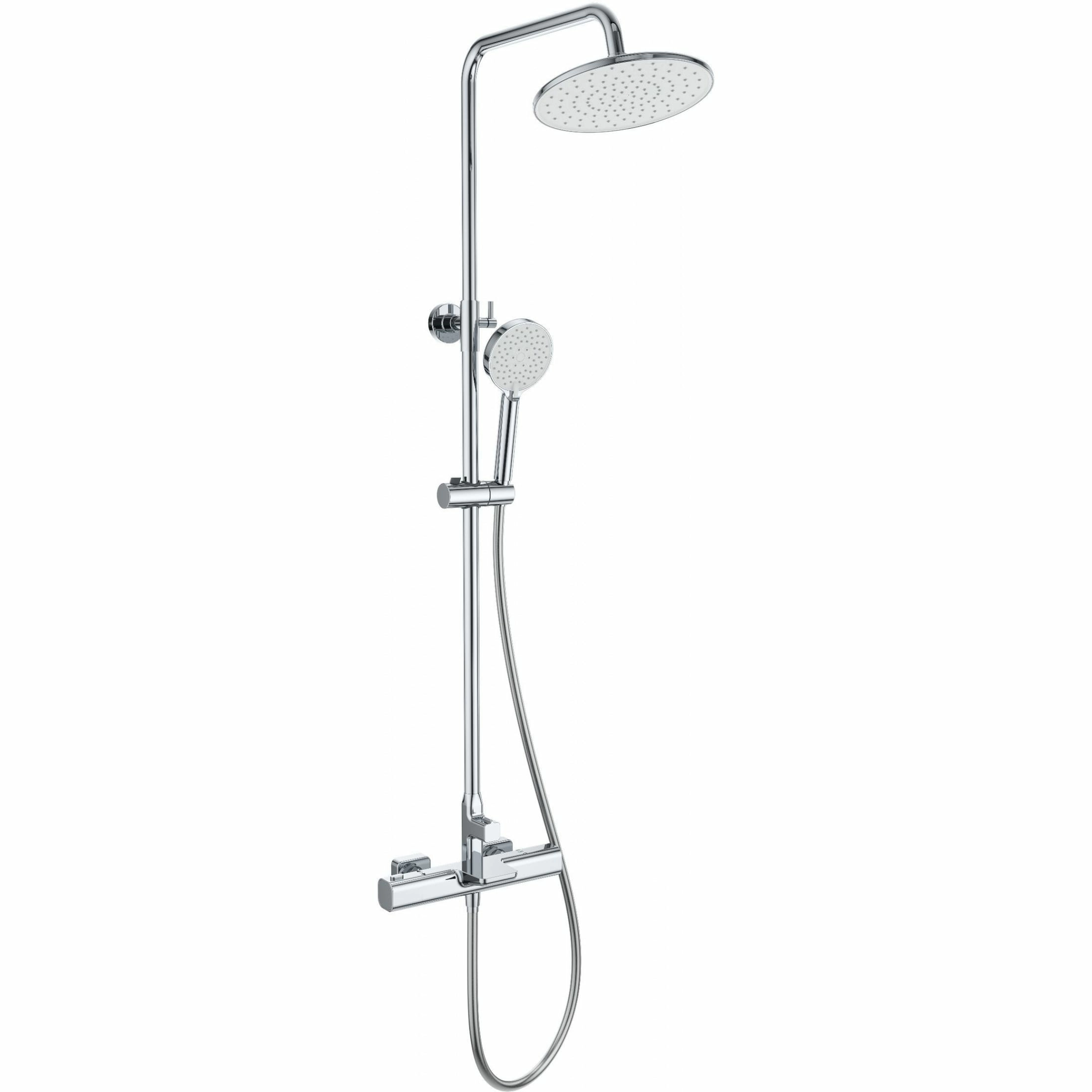 Душевая система с термостатом Wonzon & Woghand хром, WW-C3017-A-CR
