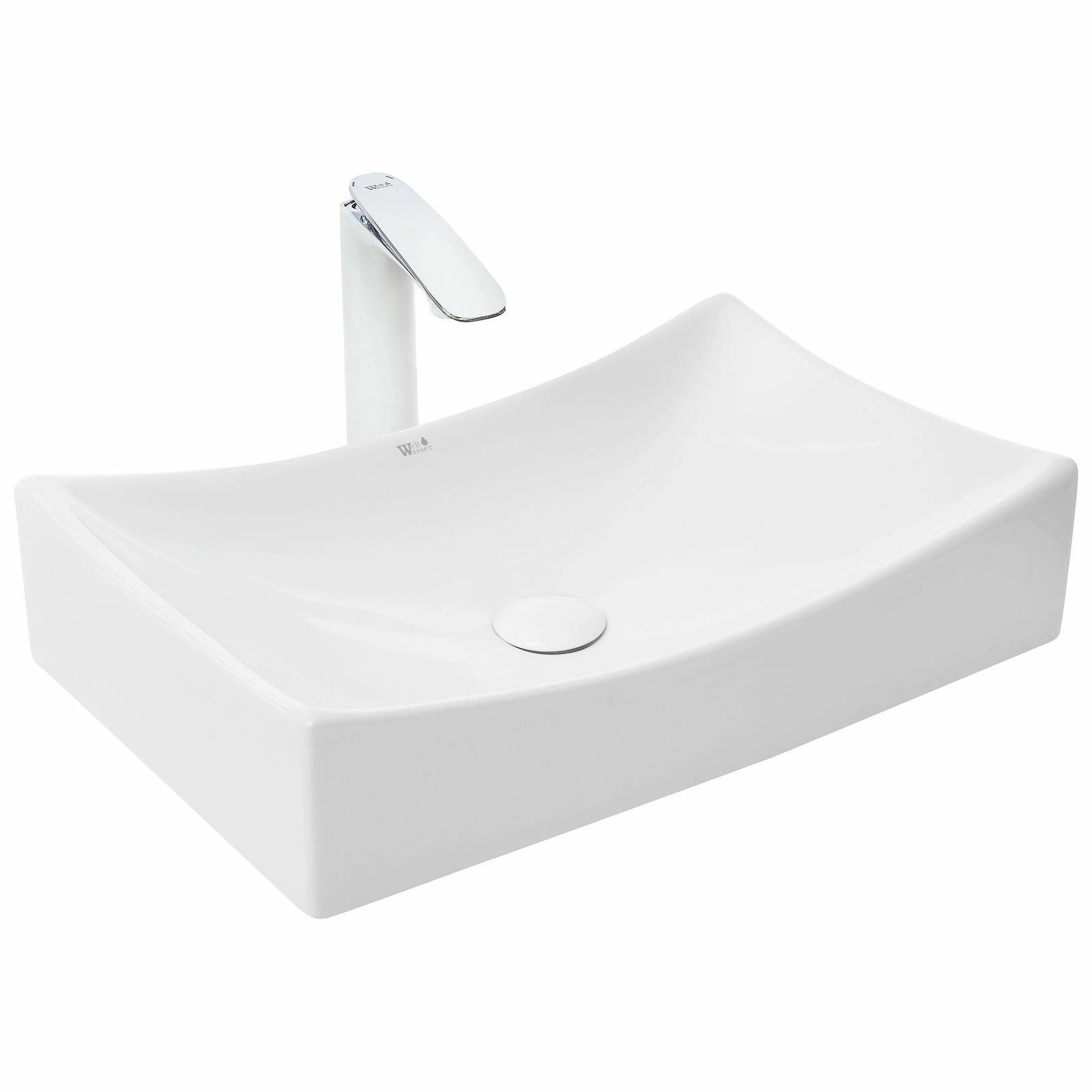 Раковина накладная WeltWasser 55x35, WW ELBACH 1002