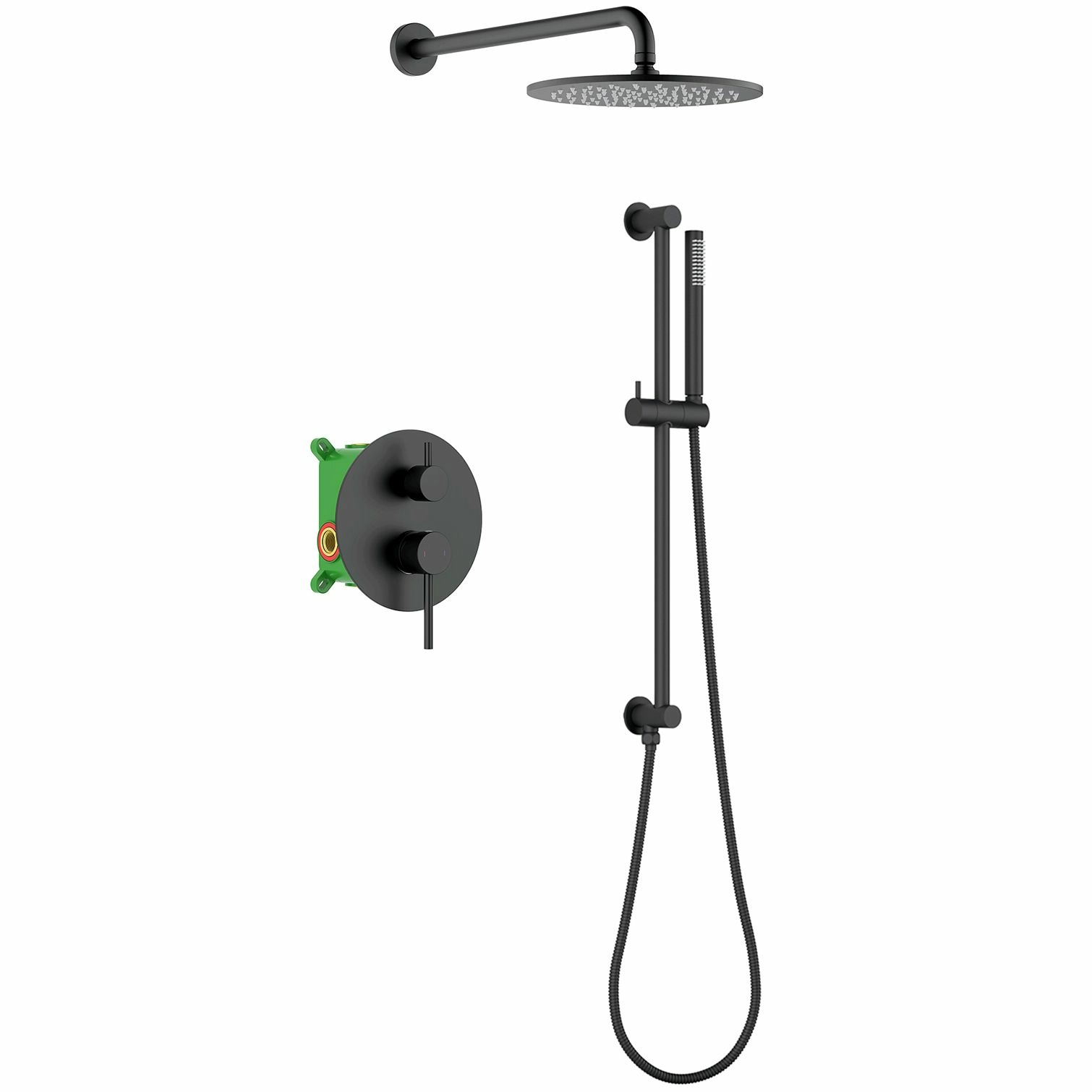 Душевая система встроенная Timo Saona Black, SX-2309/03SM